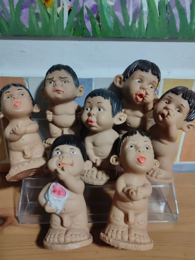 Lote 7 Figuras Bebé Joimy Piti Gestos