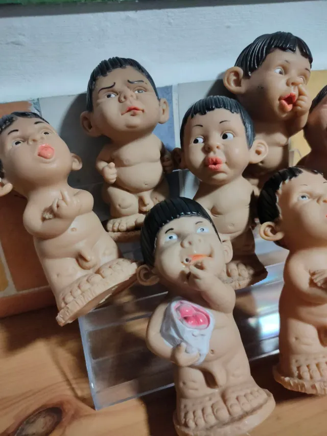 Lote 7 Figuras Bebé Joimy Piti Gestos