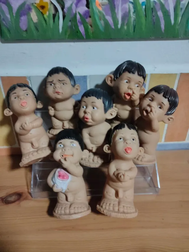 Lote 7 Figuras Bebé Joimy Piti Gestos