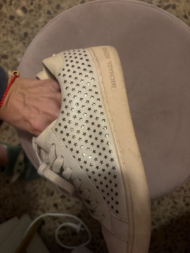 Zapatillas Michael Kors Blancas Talla 37