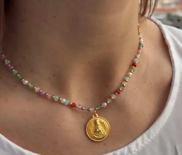 Collar Virgen del Rocío Acero 316L AVANCY