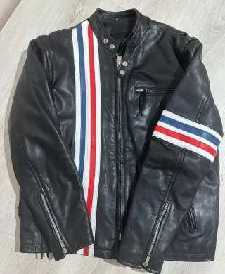 Chaqueta Cuero Estilo Easy Rider harley davidson