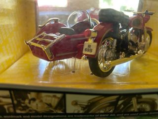 Modellino Moto BMW R69S con Sidecar