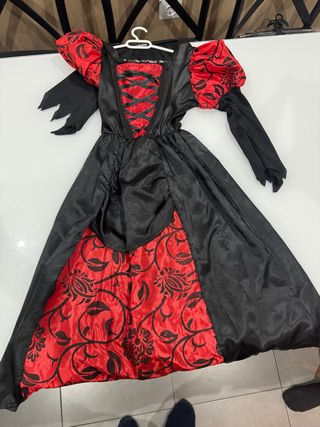 Disfraz Vampira Talla 6-8