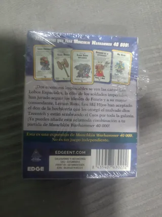 Munchkin Warhammer 40,000 Salvajismo y Hechicería