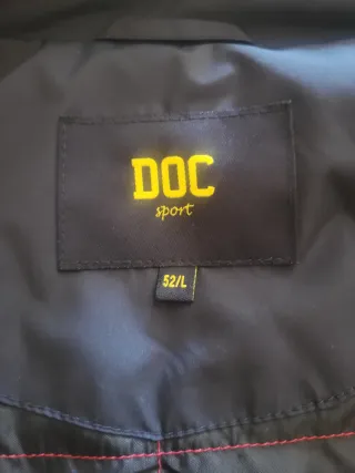 Chaquetón rojo hombre