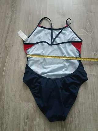 Bañador Nike Mujer Azul y Rojo