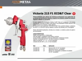 Pistola aerográfica Victoria 215 Aerometal