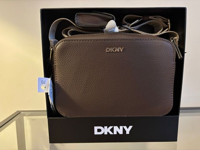 Bolso DKNY Marrón Piel
