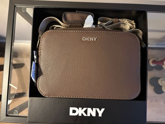 Bolso DKNY Marrón Piel