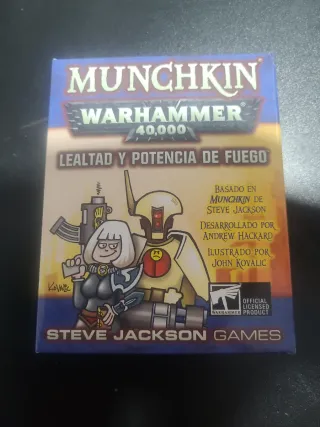Munchkin Warhammer 40,000 Lealtad y Potencia
