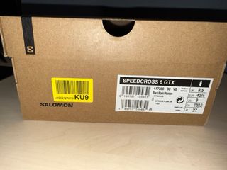Salomon Speedcross 6 GTX Goretex Negras 42 2/3
