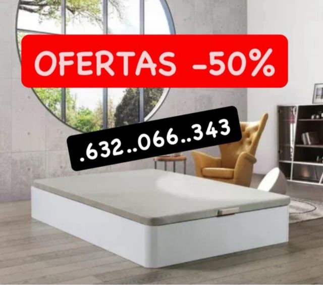 Canapés, testate per letti, sommier, basi imbottite, cuscini, nuovi di fabbrica con garanzia, buona qualità e buona fermezza.