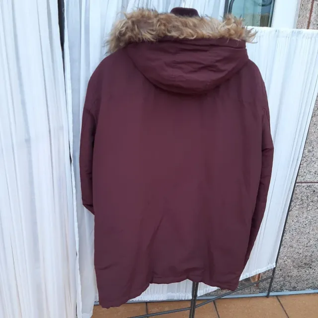 Parka burdeos Green Coast Talla 52