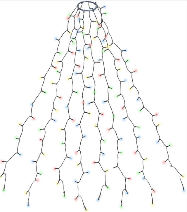 Luces LED Multicolor para Árbol de Navidad