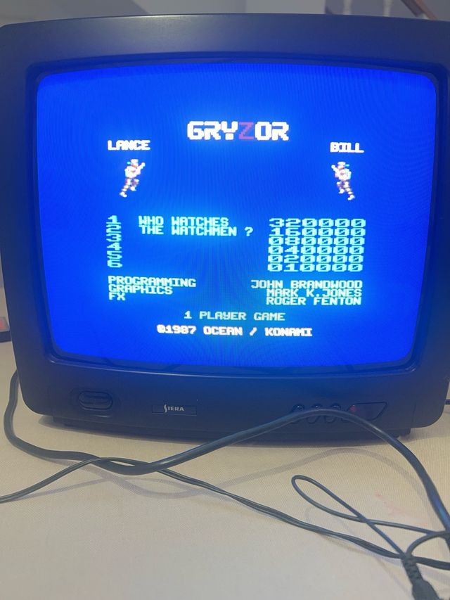 Gioco Gryzor Amstrad CPC 464