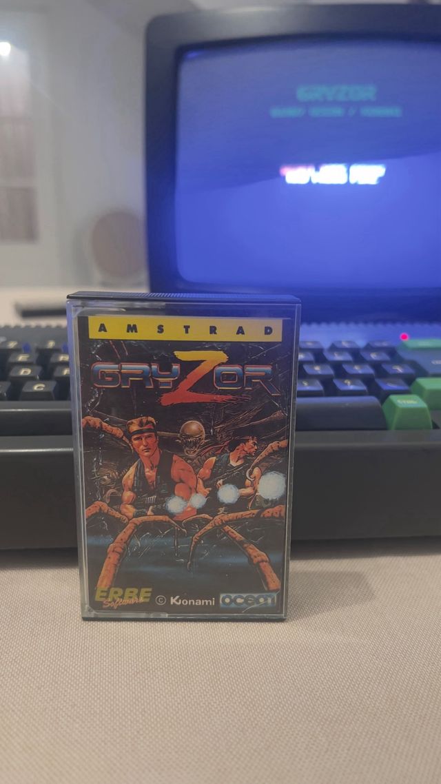 Gioco Gryzor Amstrad CPC 464