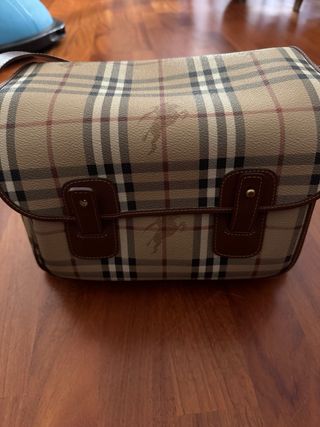 Borsa a tracolla Burberry vintage check