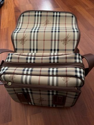 Borsa a tracolla Burberry vintage check