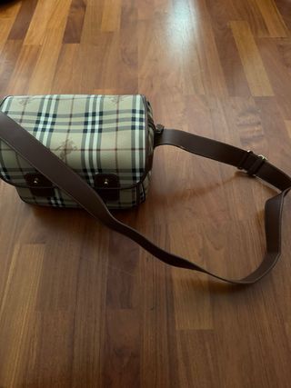Borsa a tracolla Burberry vintage check