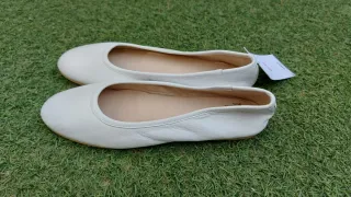 Bailarinas Mango Blancas Talla 35