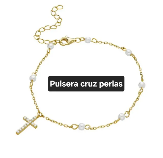 Conjunto Joyas Niña AVANCY Plata bañada en oro