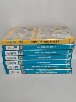 Lote 7 giochi Wii U Nintendo