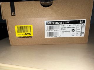 Salomon Speedcross 3 GTX Talla 37 1/3 NUEVAS