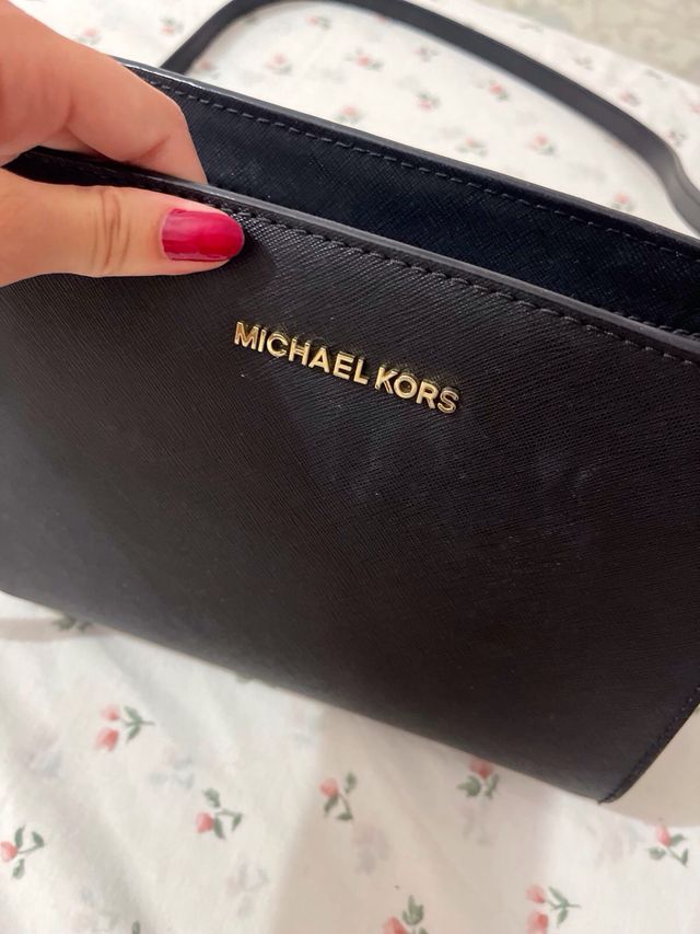 Bolso Michael Kors Negro y Dorado