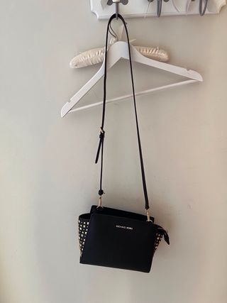 Bolso Michael Kors Negro y Dorado