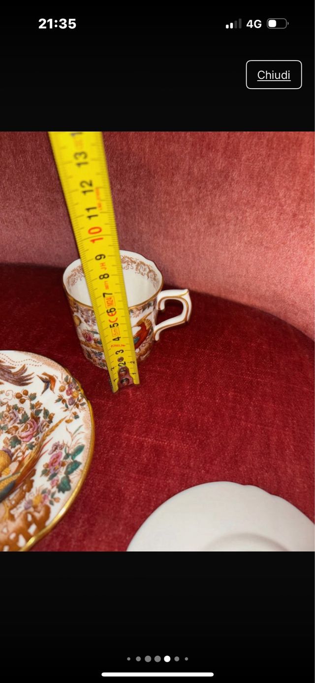 Set Tazze Inglesi Antiche