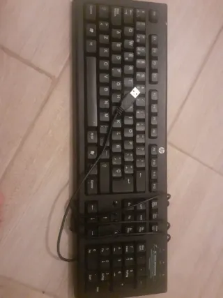 Teclado HP Negro Windows