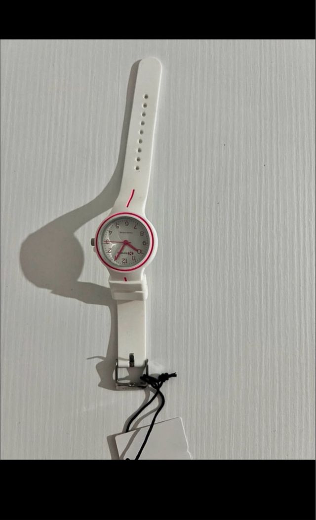 Orologio Superga bianco e fucsia
