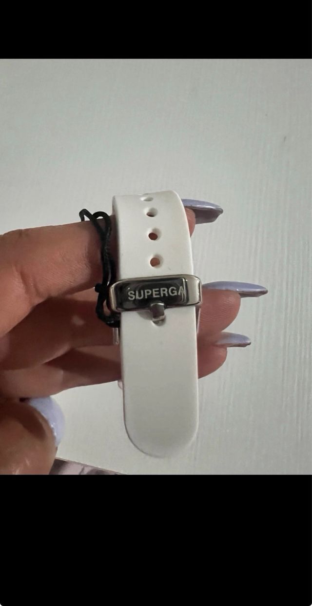 Orologio Superga bianco e fucsia