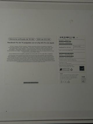 MacBook Pro 14 M3 Pro Space Gray