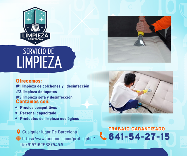 LIMPIEZA DE SOFA Y COLCHONES Y MAS
