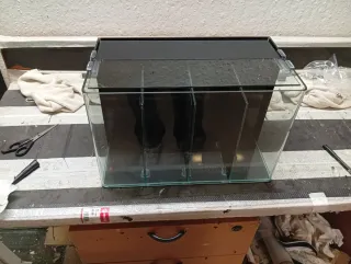 Acuario Betta Negro 4 Compartimentos