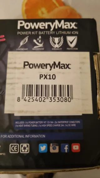 Batería PowerMax PX10