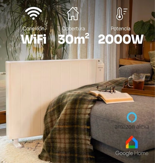 Calefactor Mellerware bajo consumo