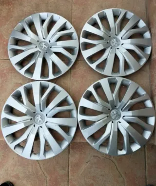 4 Tapacubos Peugeot 16"
