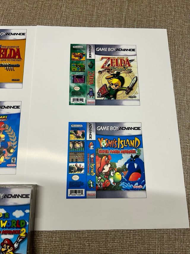 Copertine GBA Nintendo