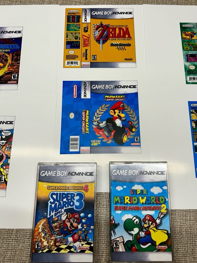 Copertine GBA Nintendo