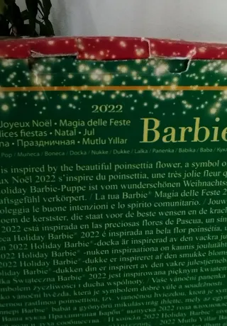 Barbie Holiday 2022 Edizione Collezionista