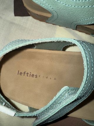 Sandalias Lefties Talla 31 nunca se a usado