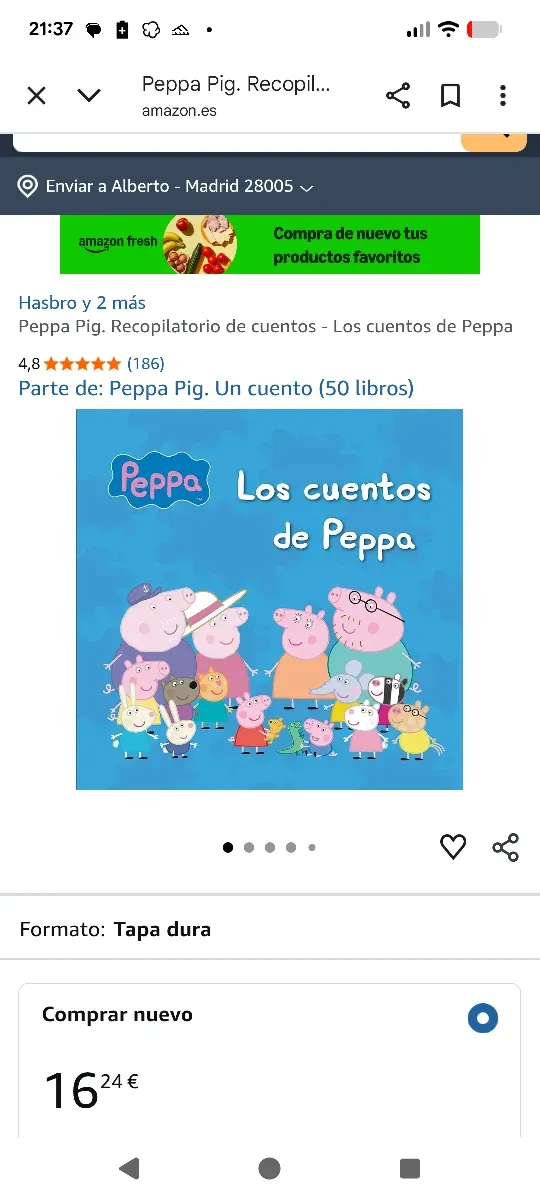 Peppa Pig. Recopilatorio de cuentos - Los cuent...