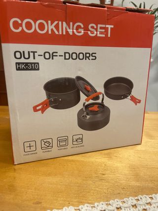 Set Cocina Camping Out-of-Doors HK-310