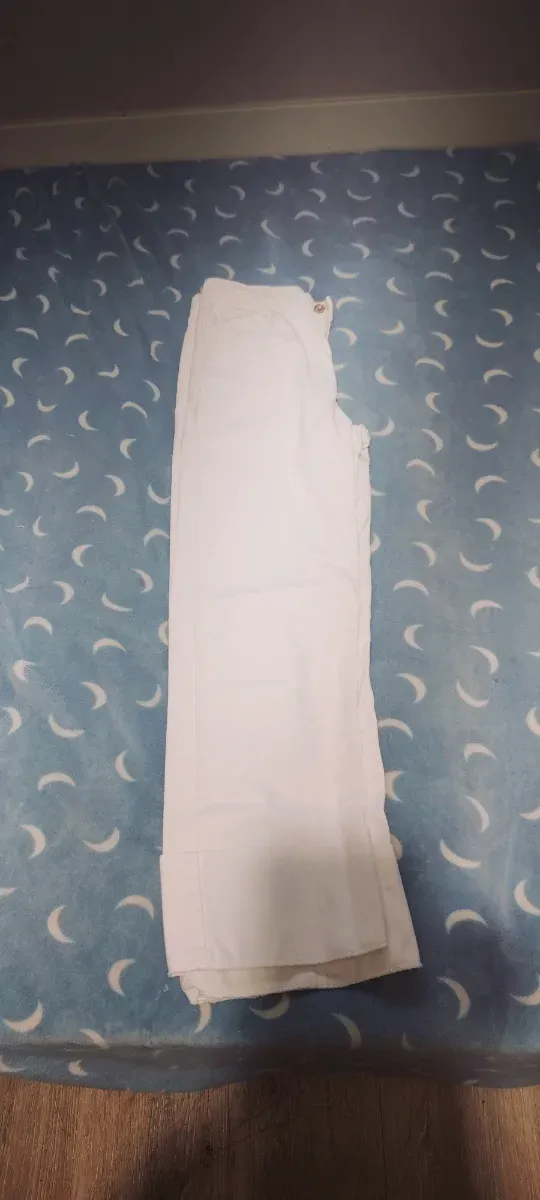 Pantalones blancos mujer