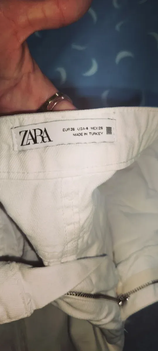 Pantalones blancos mujer