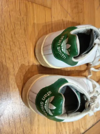 Zapatillas Adidas Stan Smith Blancas y Verdes