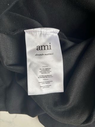 Felpa Ami Paris con cuore rosso